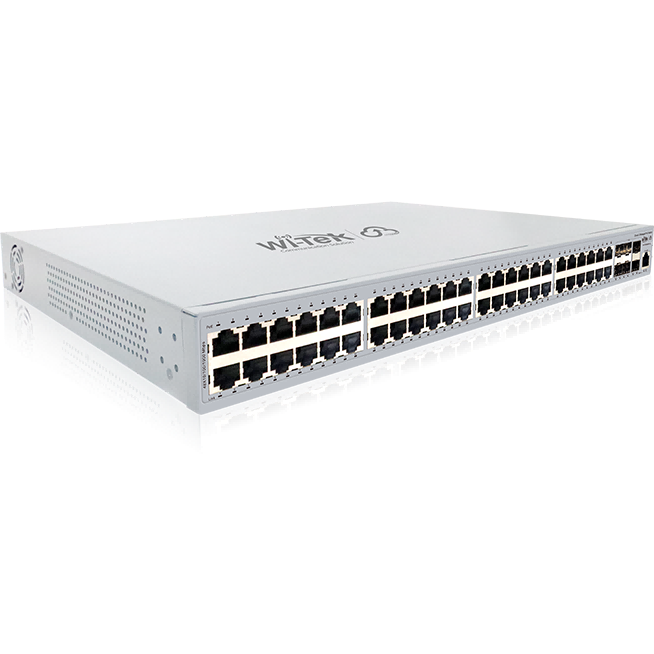 Коммутатор (свитч) Wi-Tek WI-PCMS554FP-L3