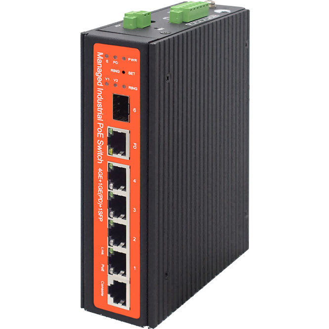 Коммутатор (свитч) Wi-Tek WI-PMS305GF-I