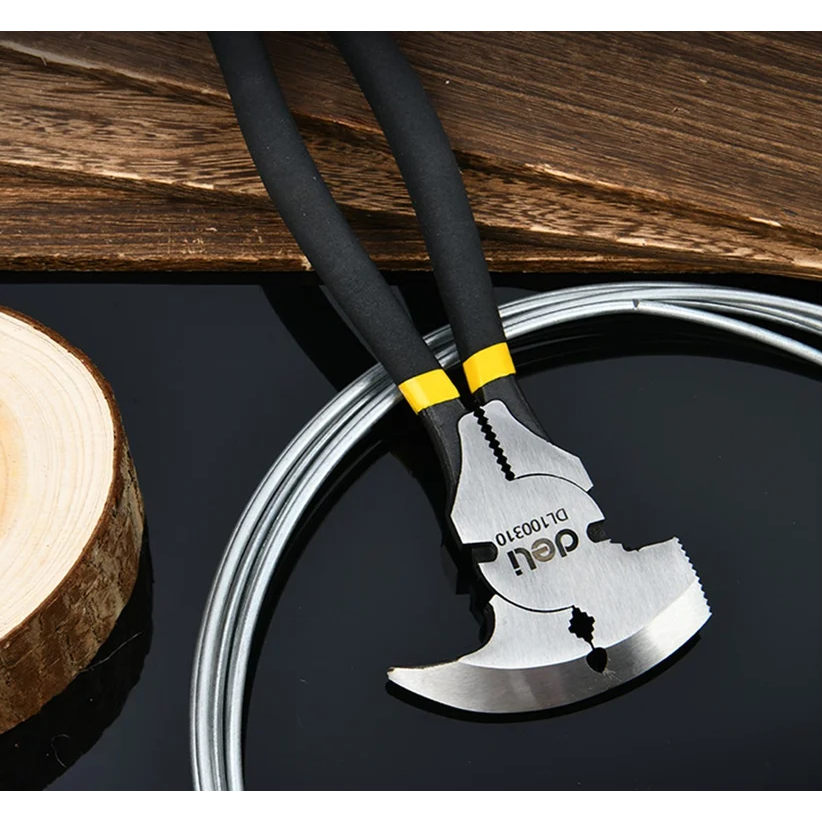 Плоскогубцы Deli DL100310 - фото 3