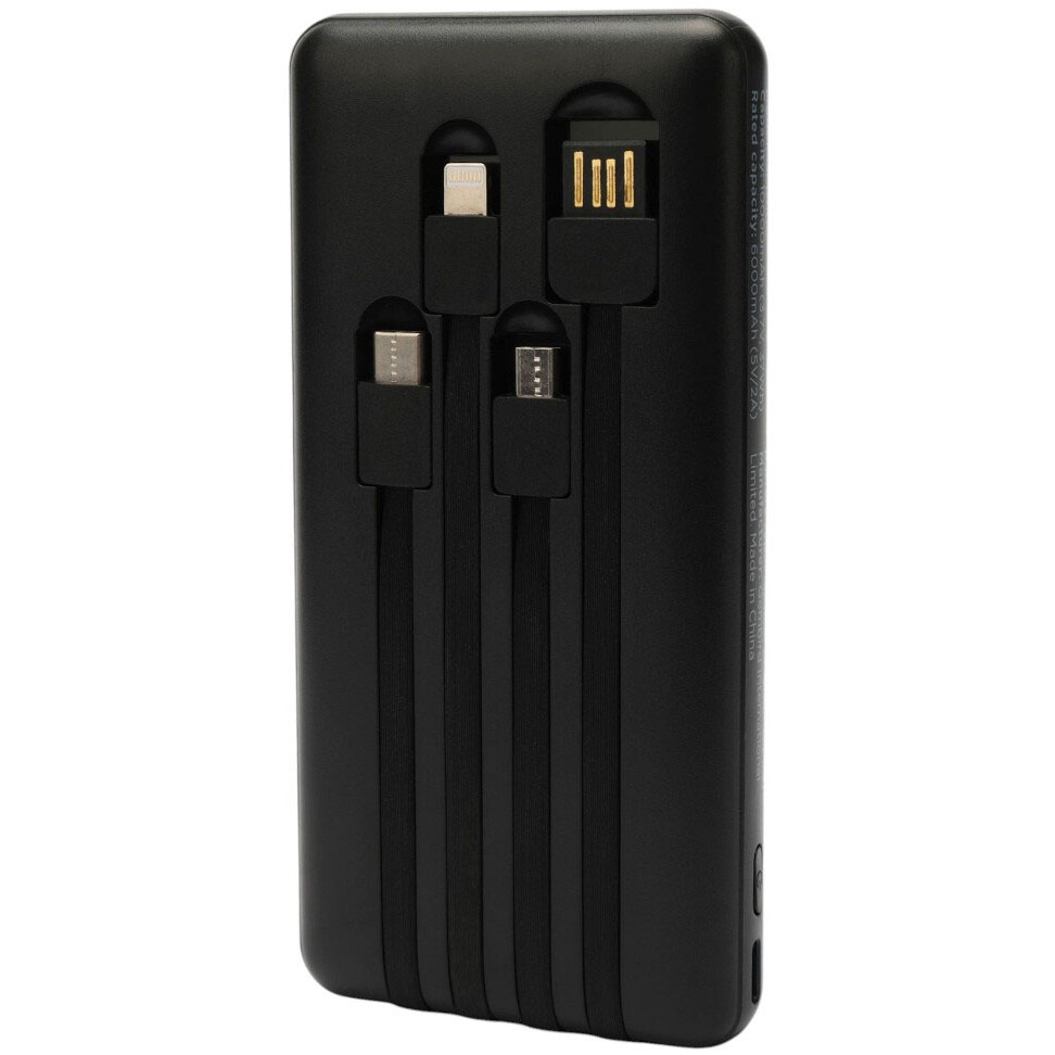 Внешний аккумулятор Gembird GPB-10C Black - фото 3