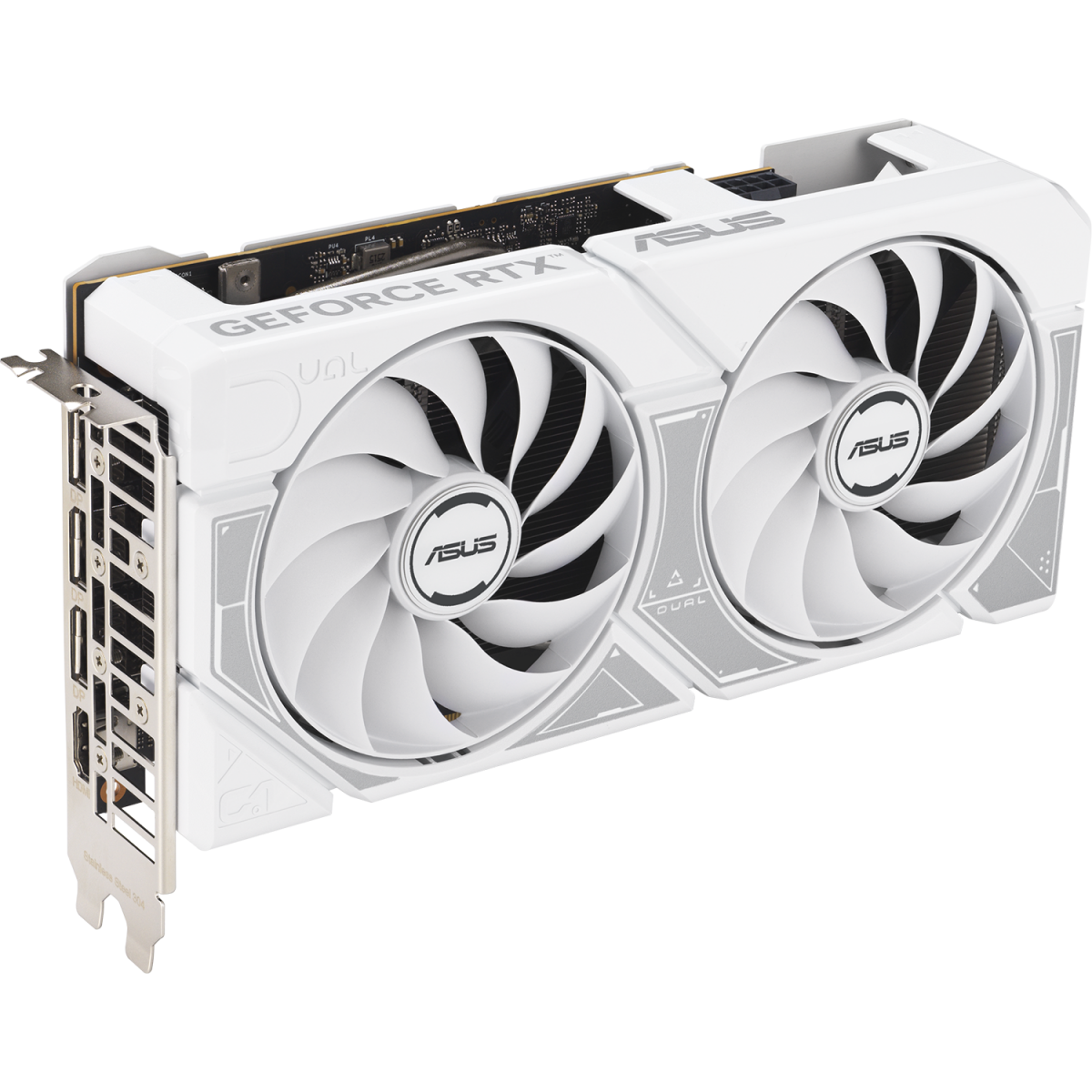 Видеокарта NVIDIA GeForce RTX 5060 ASUS Dual White OC 8GB (DUAL-RTX5060-O8G-WHITE)