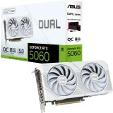 Видеокарта NVIDIA GeForce RTX 5060 ASUS Dual White OC 8Gb (DUAL-RTX5060-O8G-WHITE)