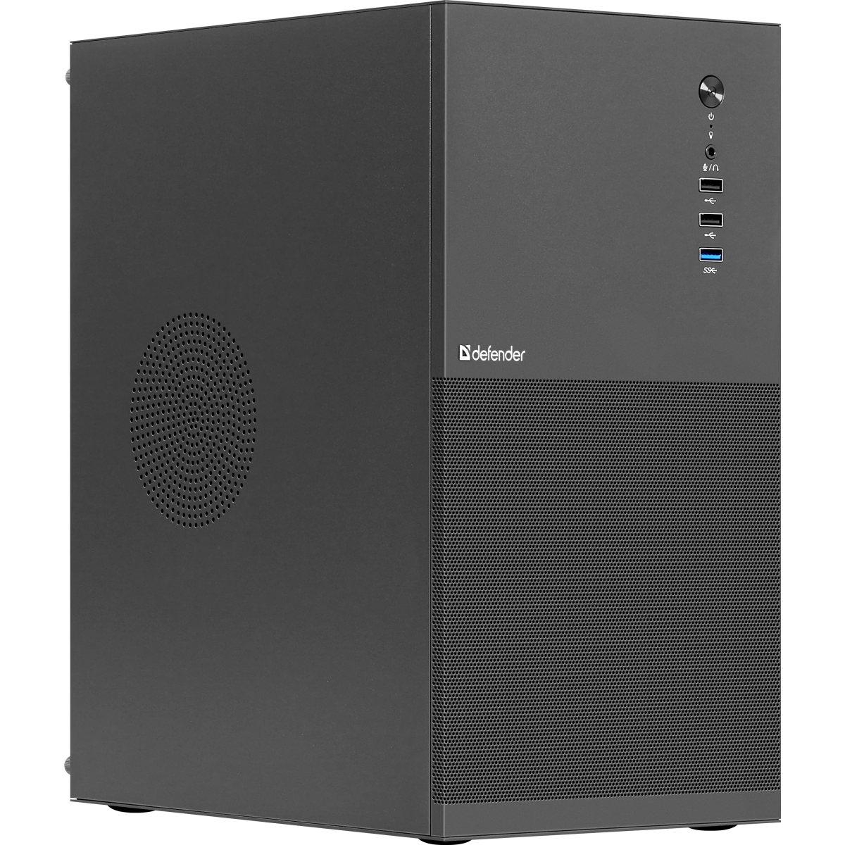 Корпус Defender Apex Metal Black