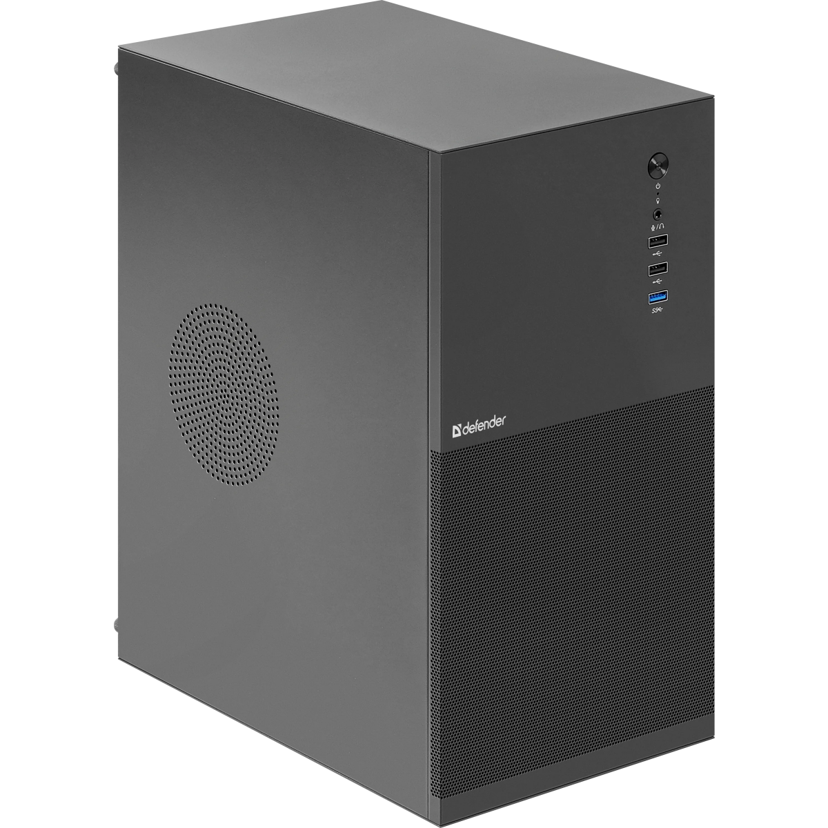 Корпус Defender Apex Metal Black - 25021 - фото 4