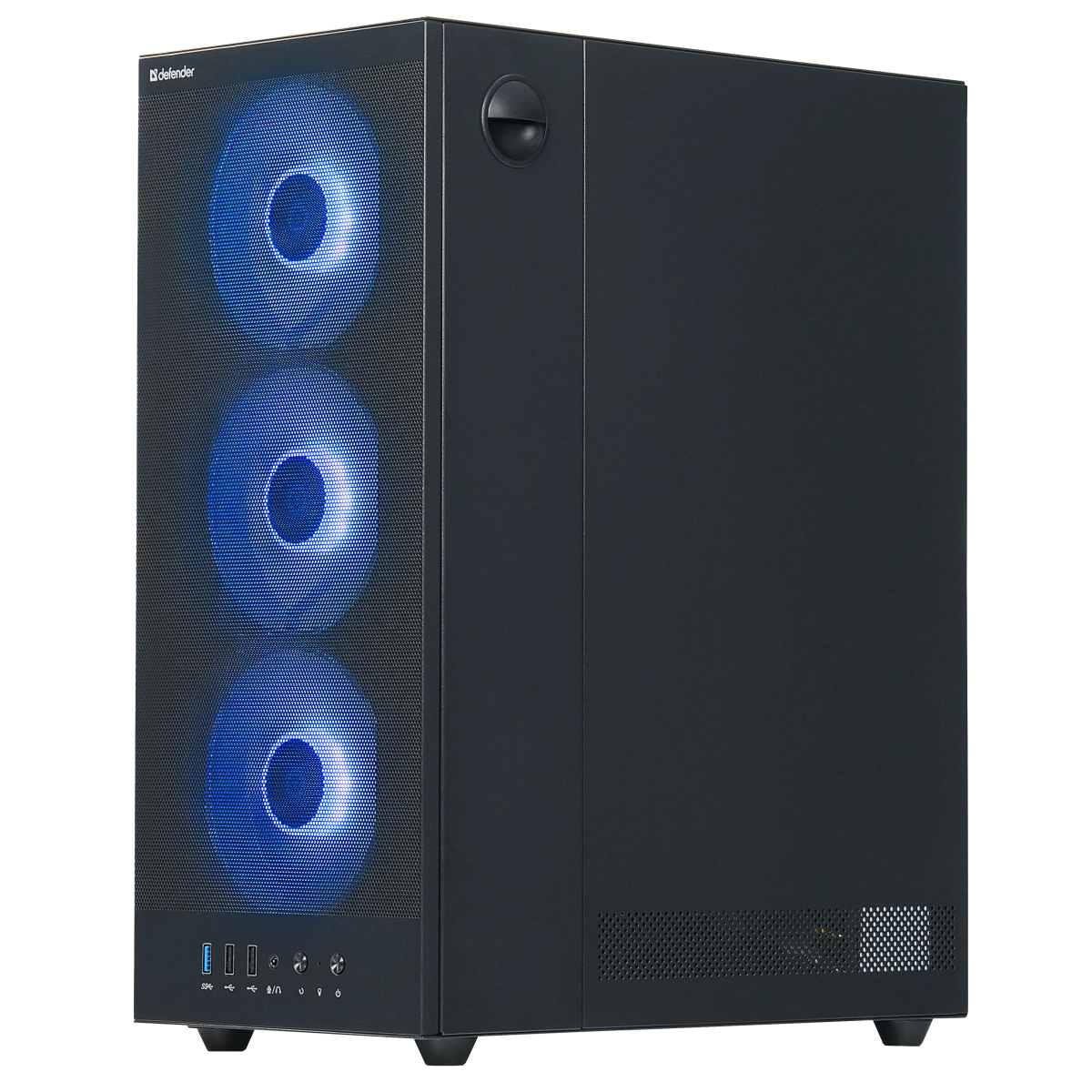 Корпус Defender RaptorX Black (25122) - фото 3