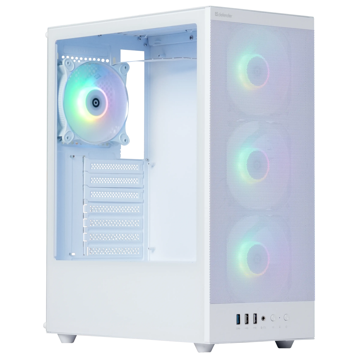 Корпус Defender RaptorX White (25123)