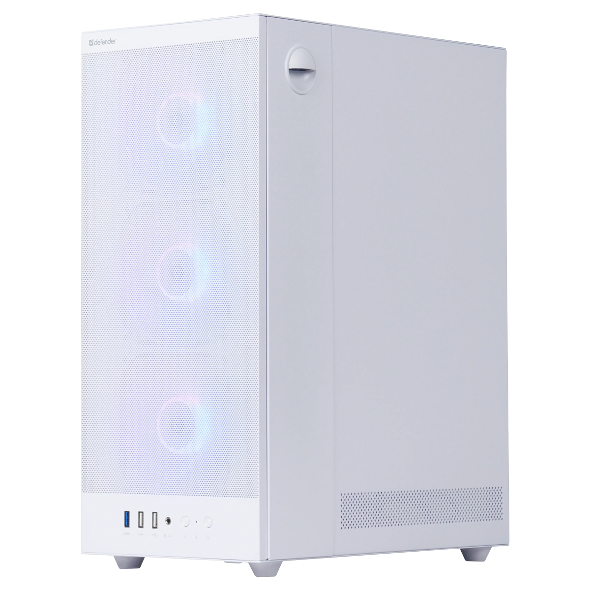 Корпус Defender RaptorX White (25123) - фото 3