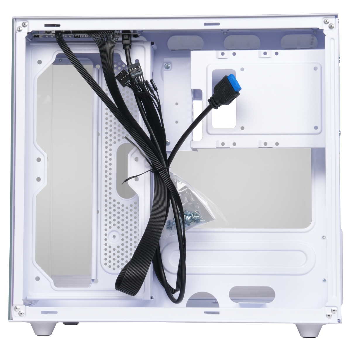 Корпус Defender NovaCube White (25102) - фото 5