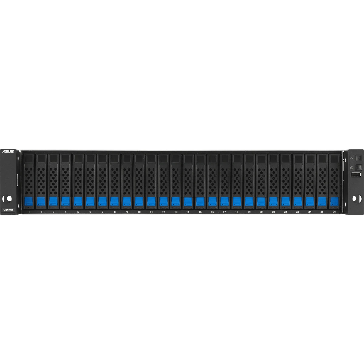 Корпус для системы хранения ASUS VS320D-RS26 (D1712106Z) - 90SF03V1-M00840 - фото 3