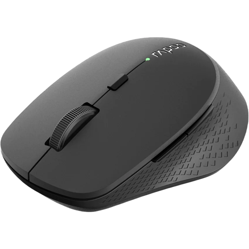 Мышь Rapoo M300L Silent Dark Grey - 13324 - фото 2