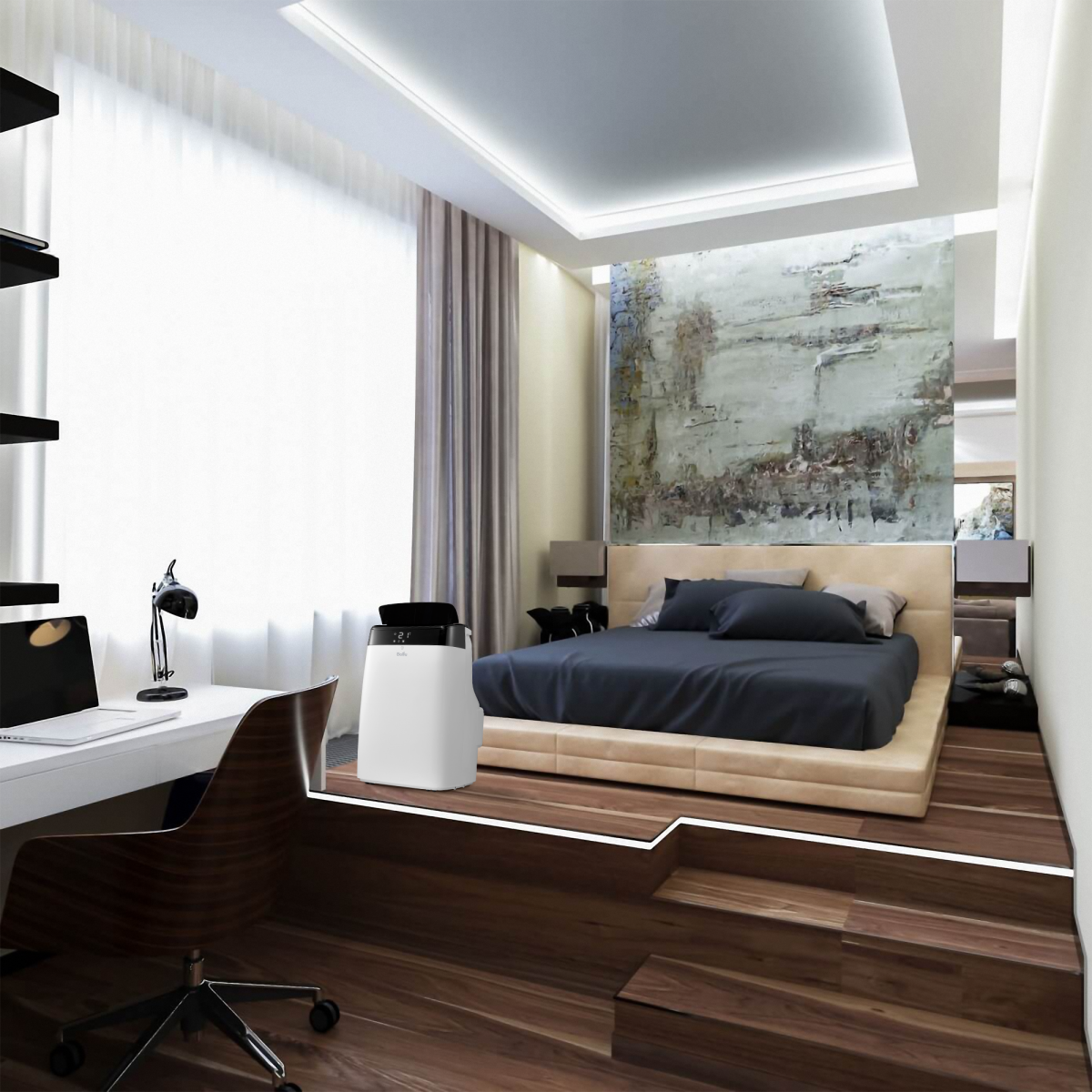 Мобильный кондиционер Ballu Smart Wind BPAC-09 SW/N1 - НС-1475349 - фото 9