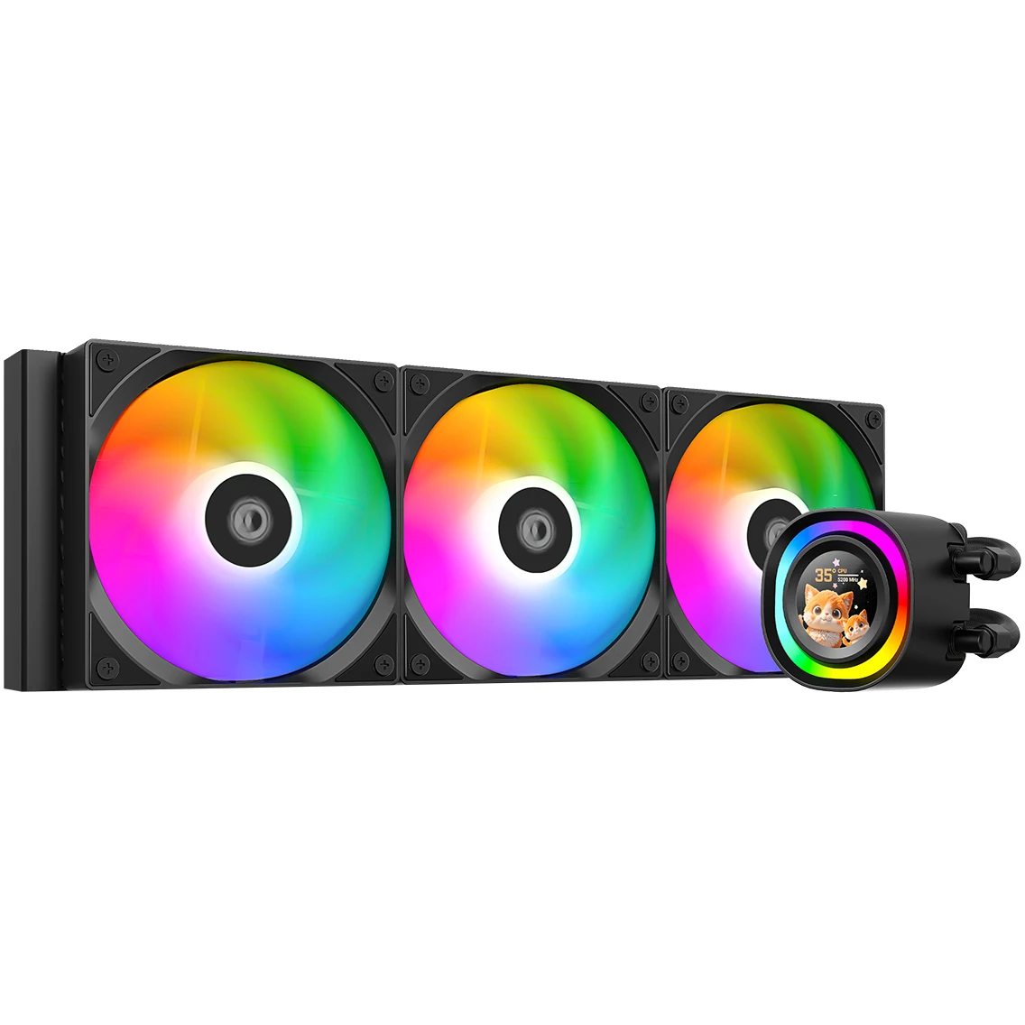 Система жидкостного охлаждения ID-COOLING FX360 LCD