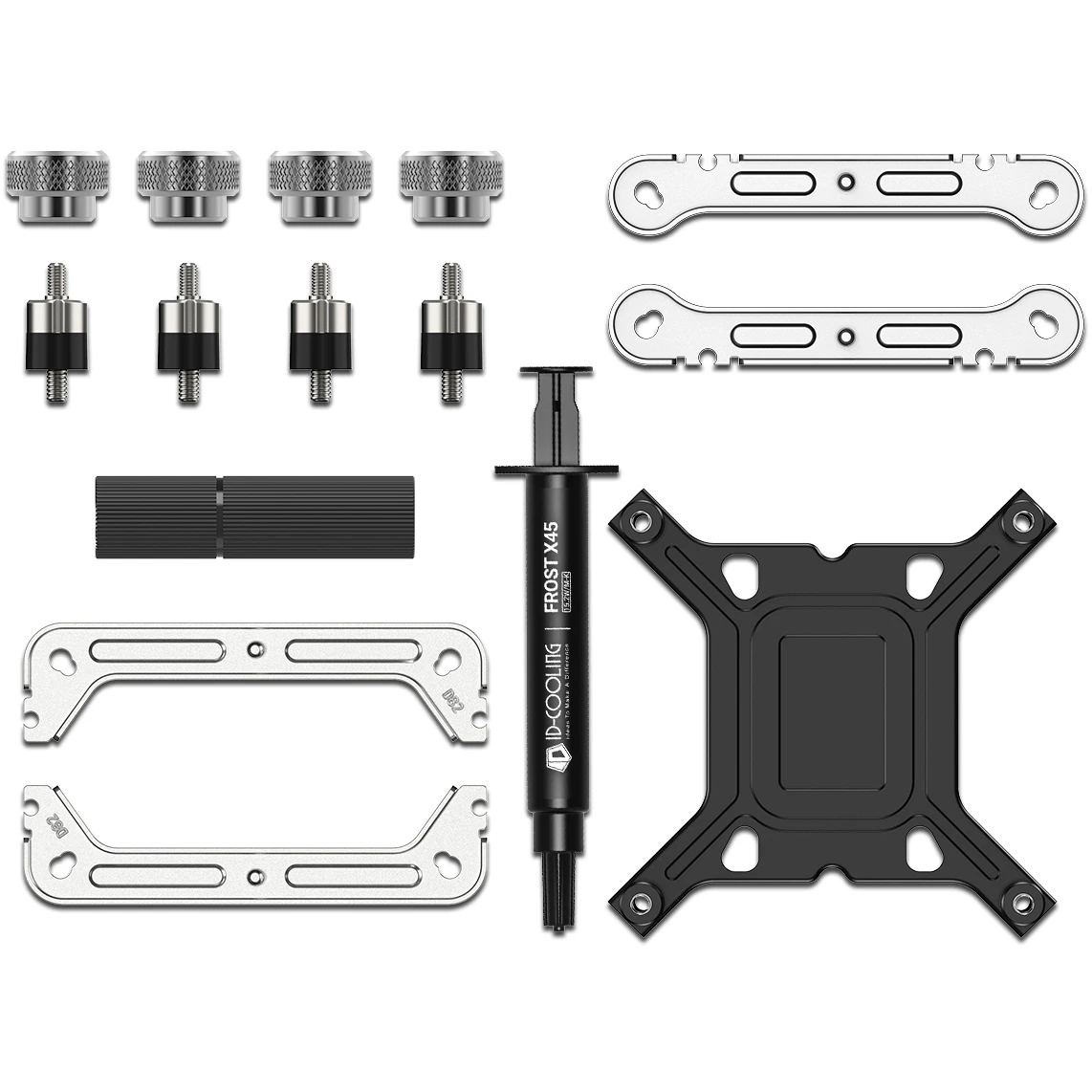 Система жидкостного охлаждения ID-COOLING FX360 LCD PE WHITE - фото 12
