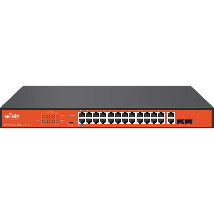 Коммутатор (свитч) Wi-Tek WI-PS526G v4