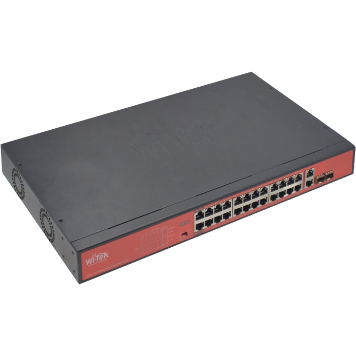 Коммутатор (свитч) Wi-Tek WI-PS526G v4 - фото 2