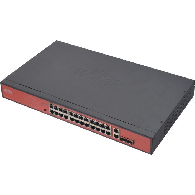Коммутатор (свитч) Wi-Tek WI-PS526G v4 - фото 3