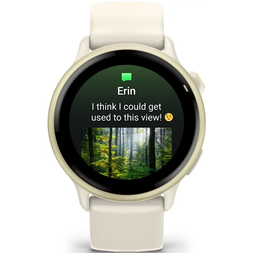 Умные часы Garmin vivoactive 6 Lunar Gold with Bone Band - 010-02985-01 - фото 5