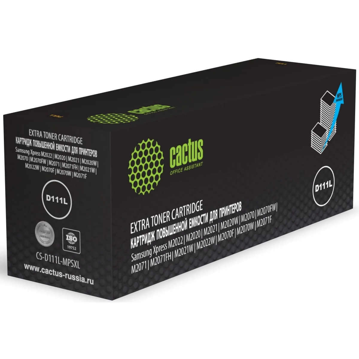 Картридж Cactus CS-D111L-MPSXL Black