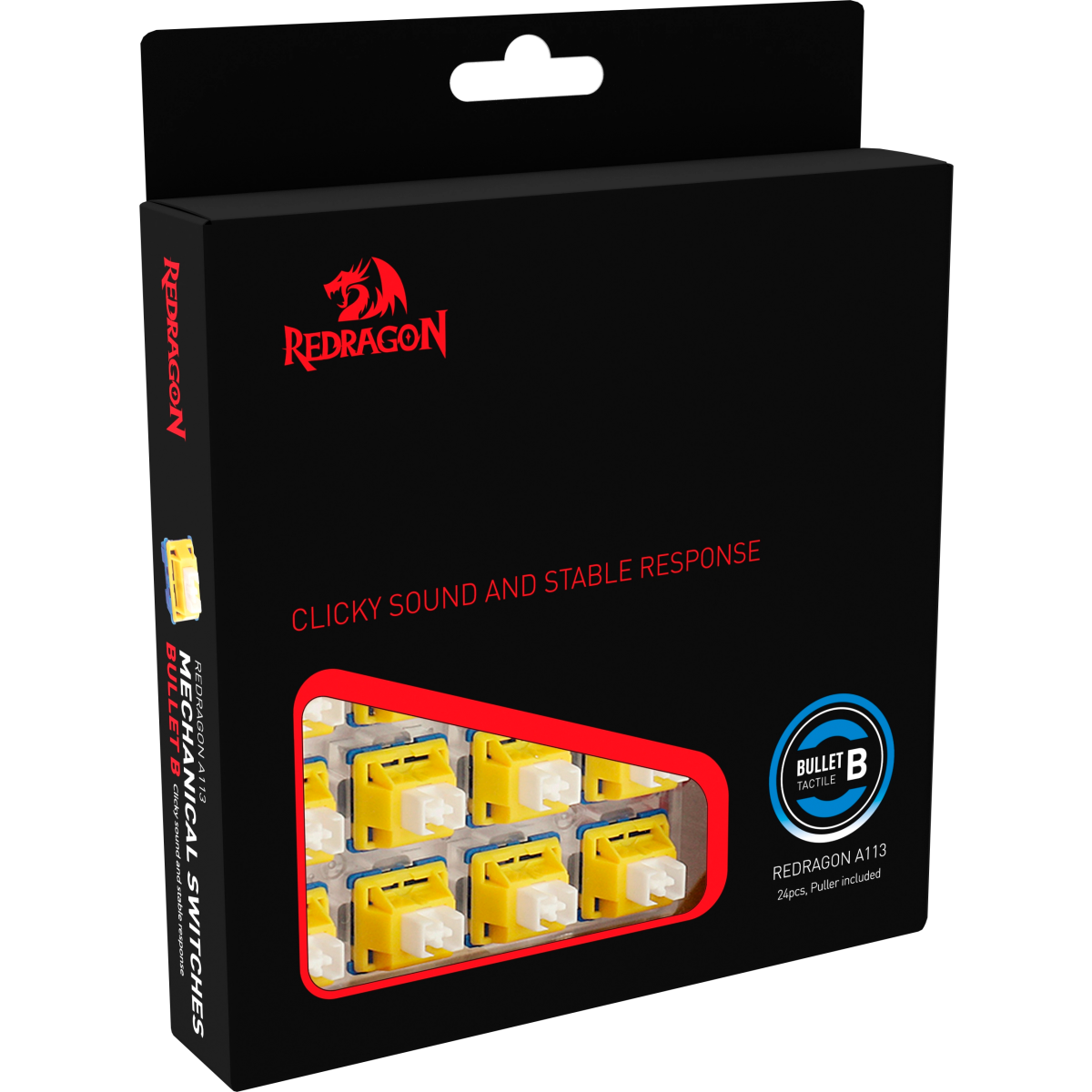 Комплект свитчей Redragon Bullet B Blue/White (70778) - фото 5