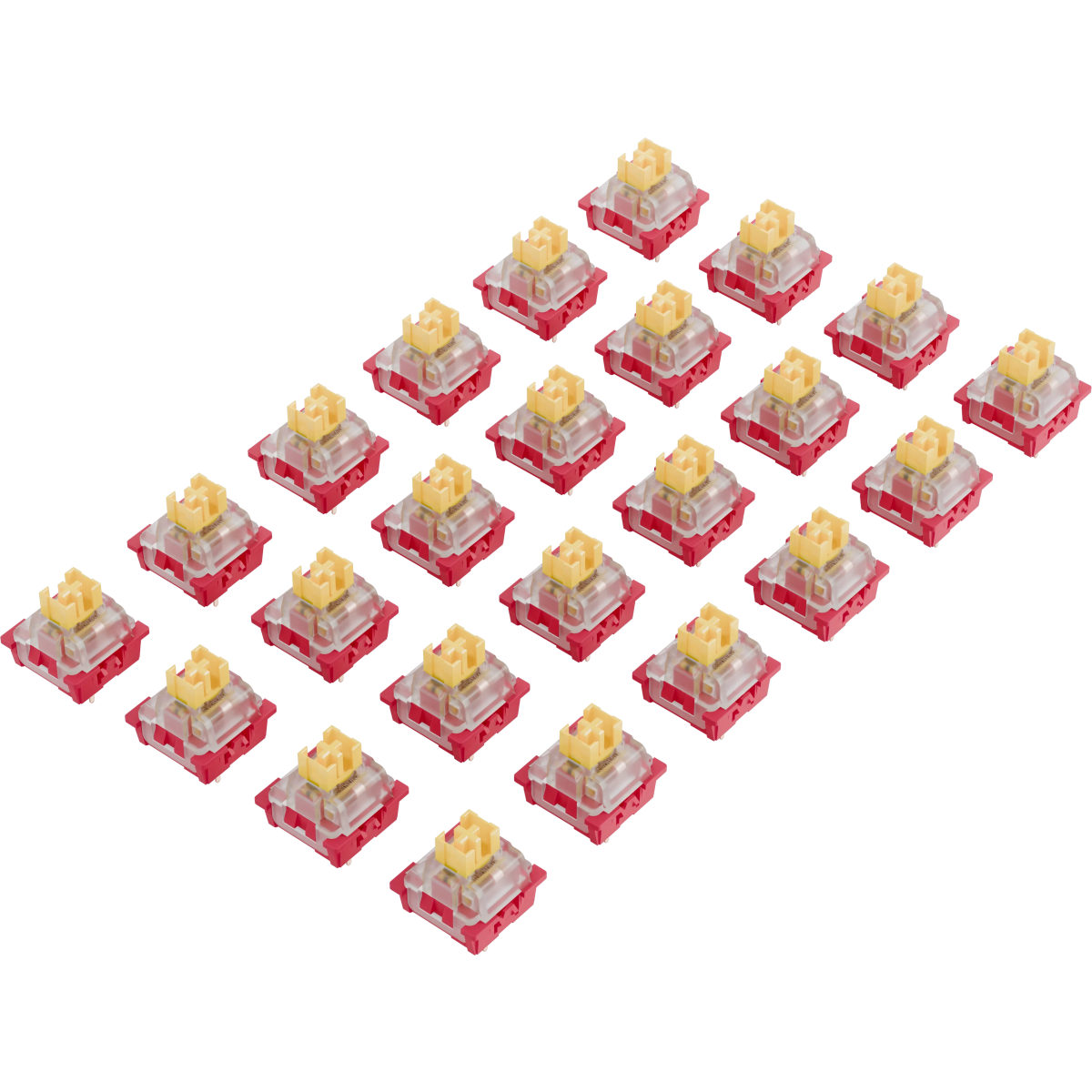 Комплект свитчей Redragon Bullet F Red/Yellow (70911) - фото 3