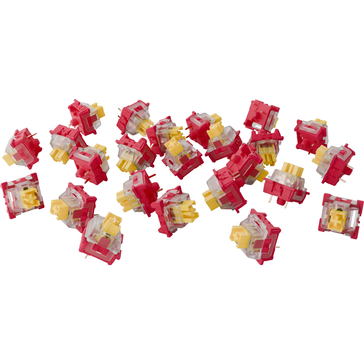 Комплект свитчей Redragon Bullet F Red/Yellow (70911) - фото 4