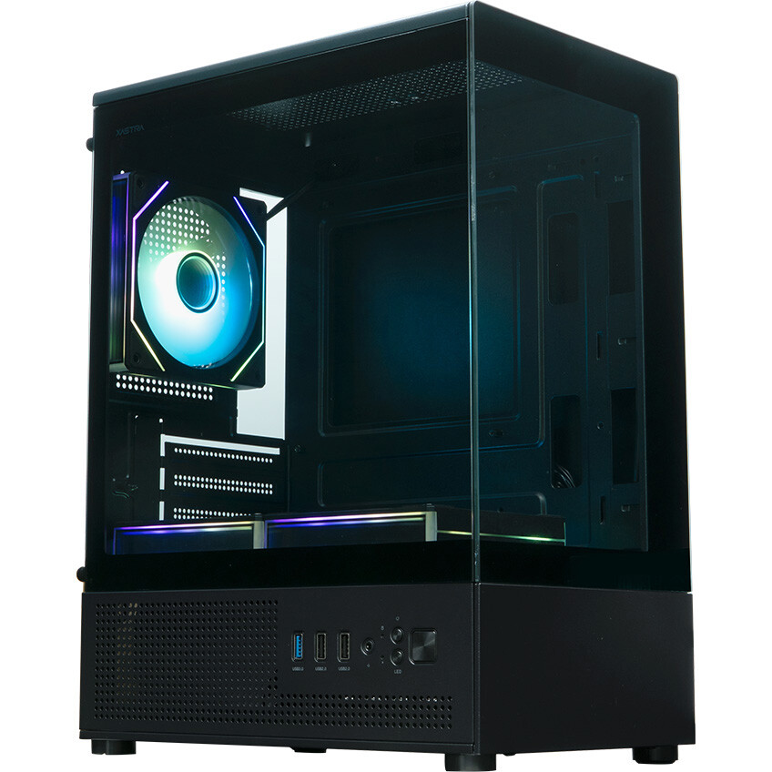 Корпус XASTRA Q300M 3ARGB-C6 Black - Q300M-3FM12A-C6