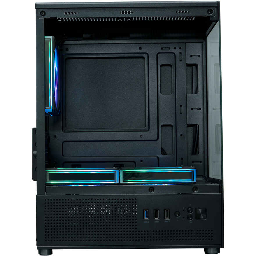 Корпус XASTRA Q300M 3ARGB-C6 Black - Q300M-3FM12A-C6 - фото 2