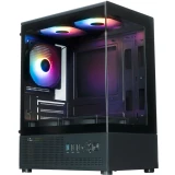 Корпус XASTRA Q300M 5ARGB-C6 Black (Q300M-5FC12A-C6)