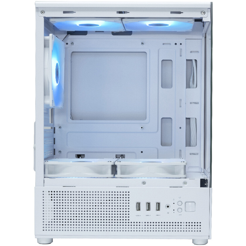 Корпус XASTRA Q300M 5ARGB-C6 White - Q300M-5FC12A-C6-WH - фото 3