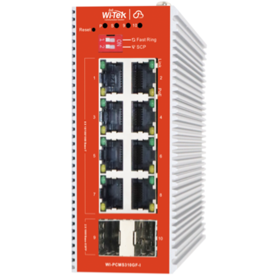 Коммутатор (свитч) Wi-Tek WI-PCMS310GF-I v2 - фото 2
