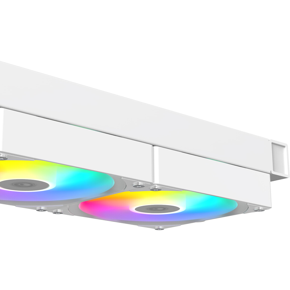 Система жидкостного охлаждения ID-COOLING FX240 LCD WHITE - фото 4