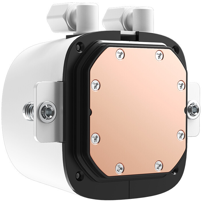 Система жидкостного охлаждения ID-COOLING FX240 LCD WHITE - фото 10