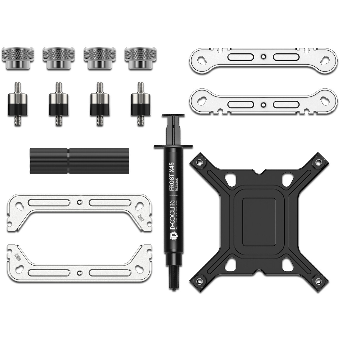 Система жидкостного охлаждения ID-COOLING FX240 LCD WHITE - фото 13