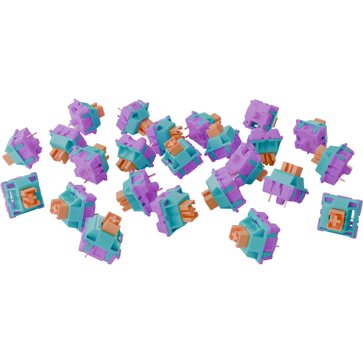 Комплект свитчей Redragon Bullet R Violet/Blue (70779) - фото 4