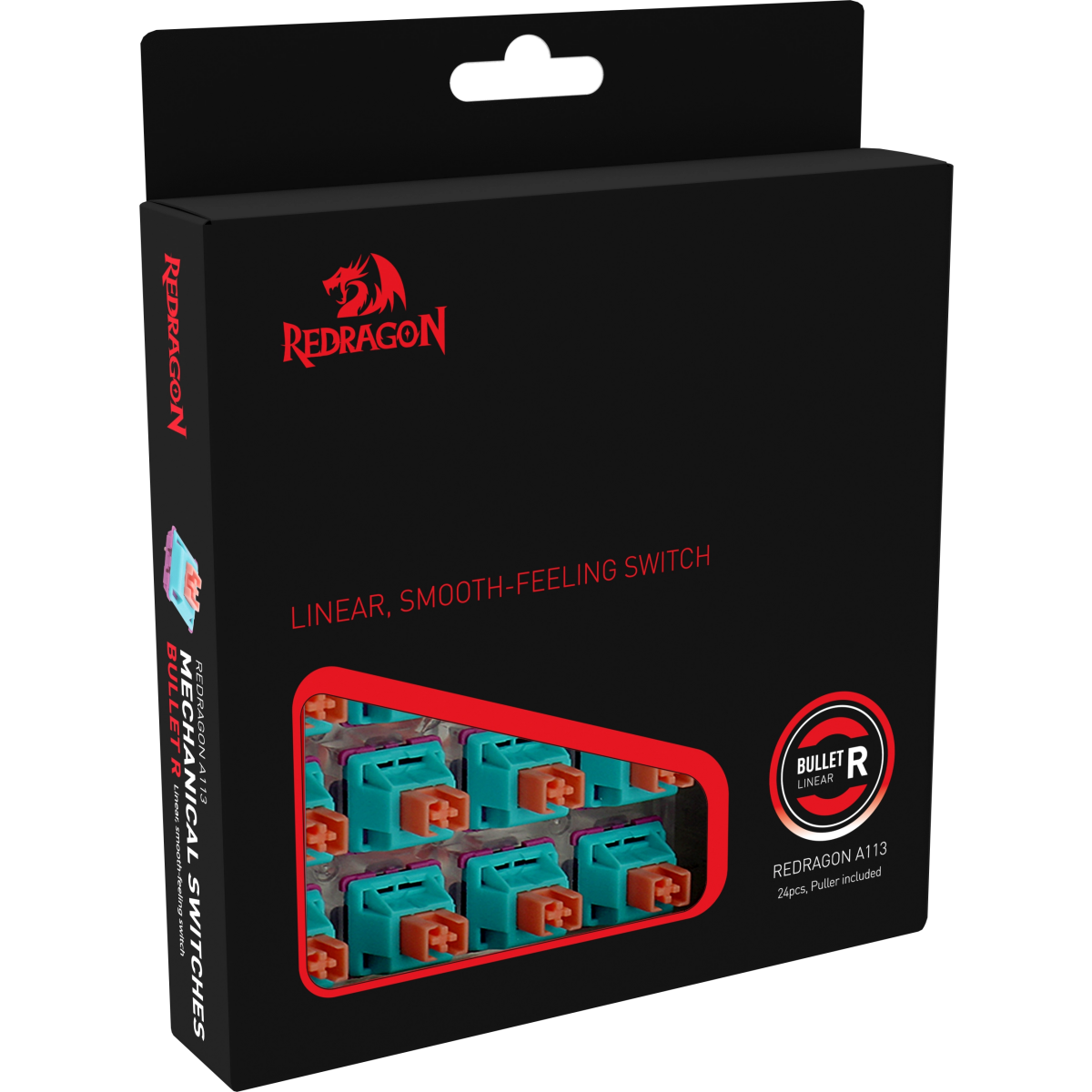 Комплект свитчей Redragon Bullet R Violet/Blue (70779) - фото 5