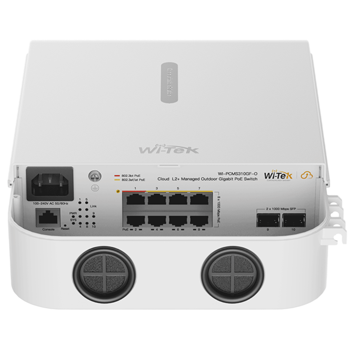 Коммутатор (свитч) Wi-Tek WI-PCMS310GF-O V2 - фото 2