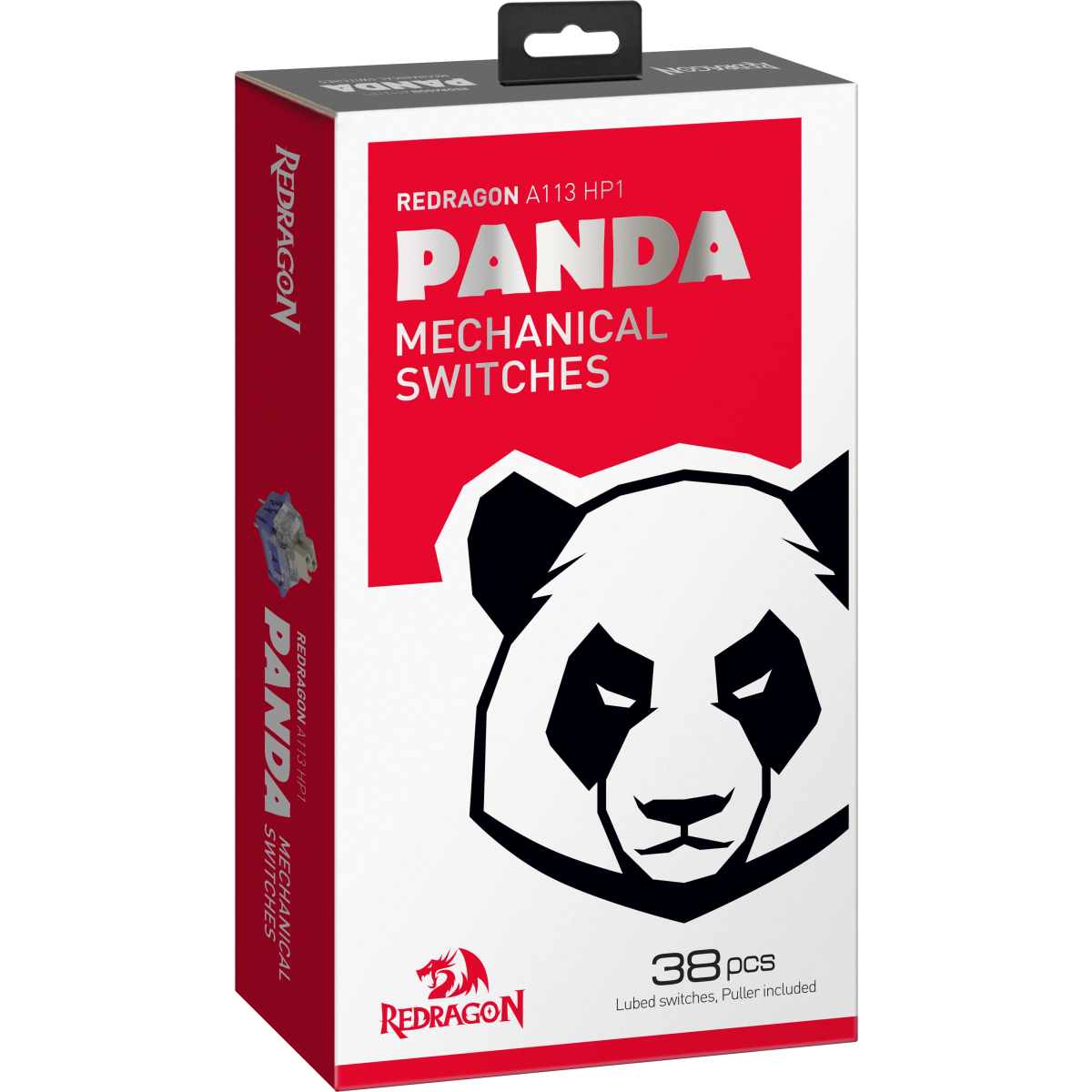 Комплект свитчей Redragon Panda Crystal Blue (71478) - фото 5