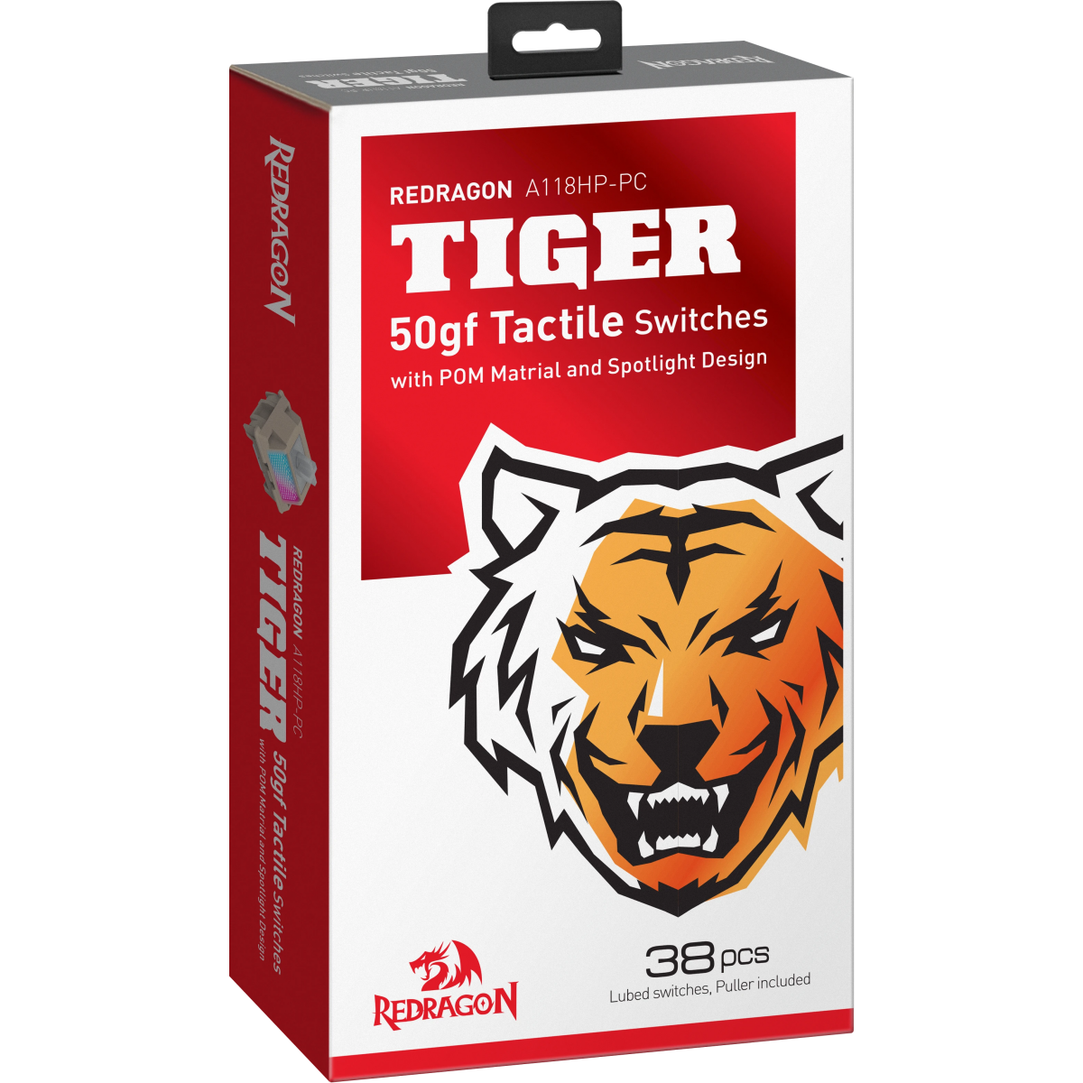 Комплект свитчей Redragon Tiger Beige (71993) - фото 5