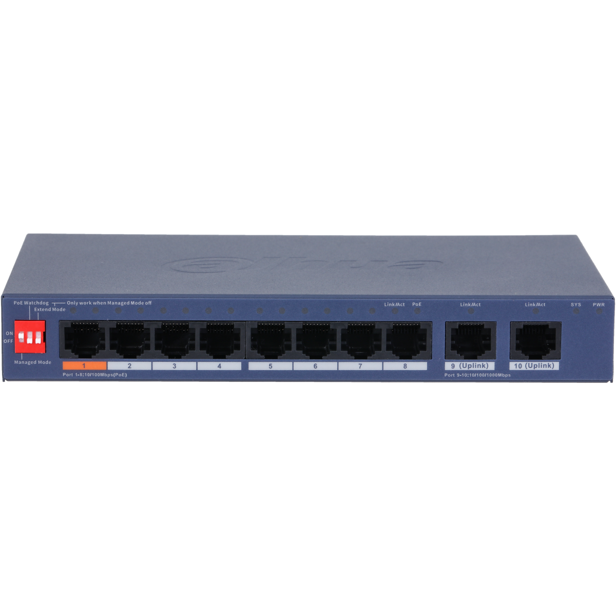 Коммутатор (свитч) Dahua DH-CS4010-8ET2GT-60
