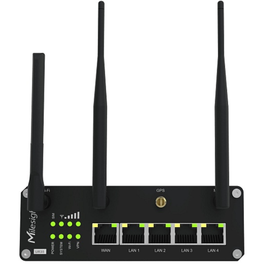 Wi-Fi маршрутизатор (роутер) Milesight UR35-L04EU-W