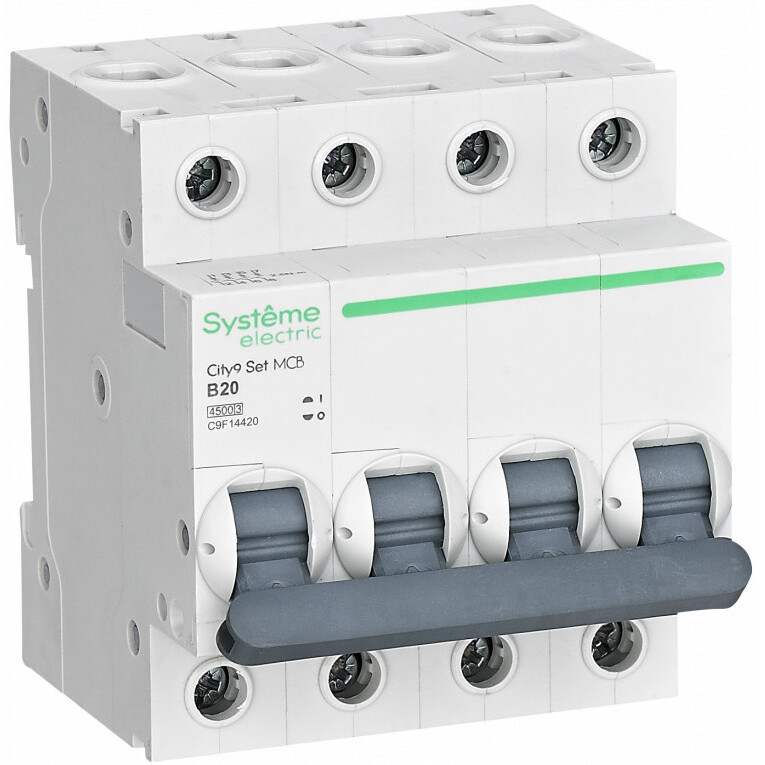 Автоматический выключатель Systeme Electric City9 Set C9F14420