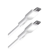Кабель USB Type-C - USB Type-C, 1м, BoraSCO 52588 White