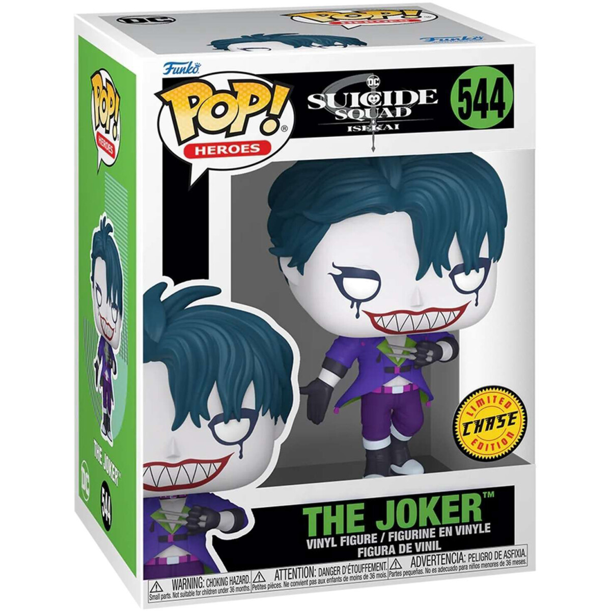 Фигурка Funko POP! Animation DC Suicide Squad Isekai Joker Chase - 2000901232041 - фото 2