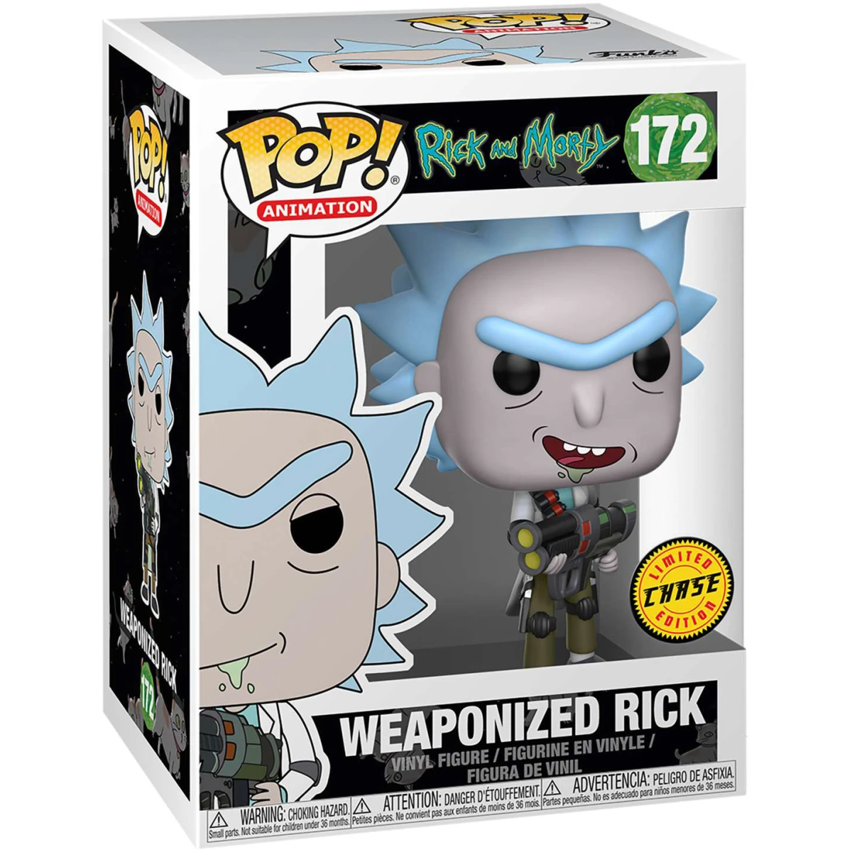 Фигурка Funko POP! Animation Rick & Morty Weaponized Rick Chase - 2100901232901 - фото 2