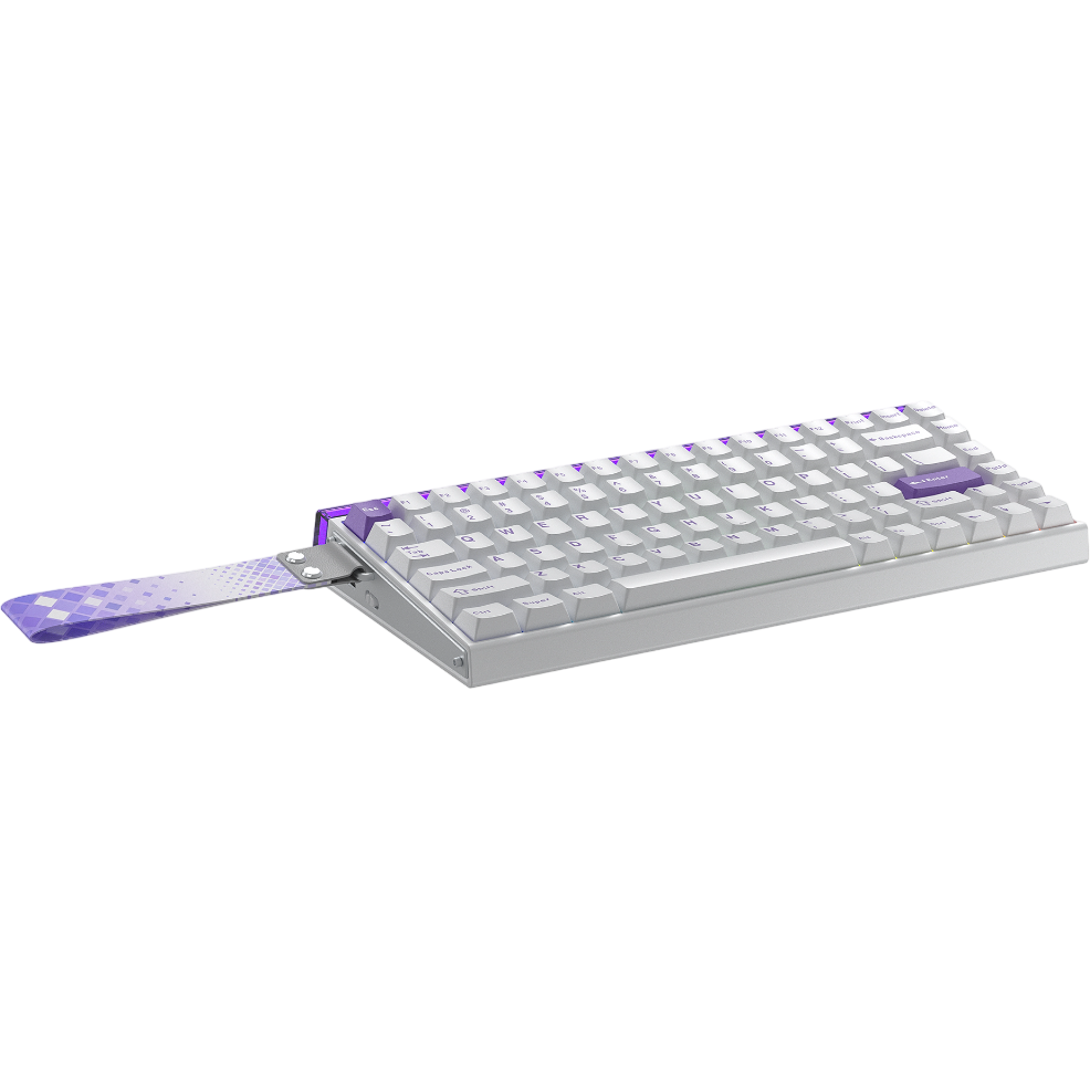 Клавиатура AULA HERO 84 HE White-Purple - фото 3