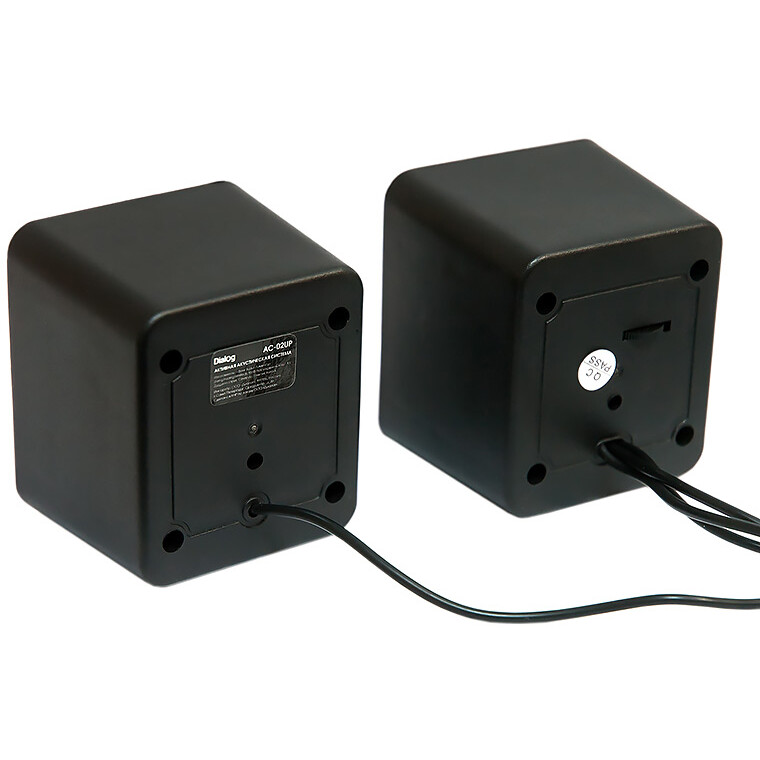 Колонки Dialog AC-02UP Black - фото 4