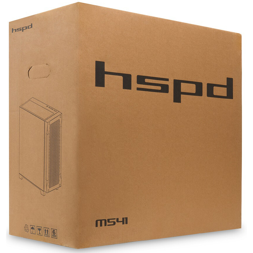 Корпус HSPD M541-TGBK Black - фото 8