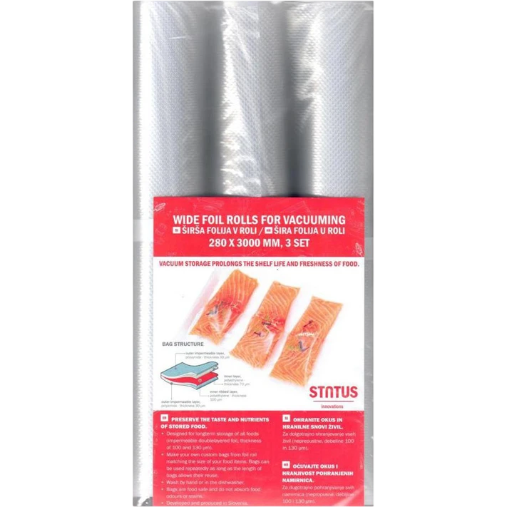 Плёнка для вакуумного упаковщика Status VB 28х300-3 - фото 2