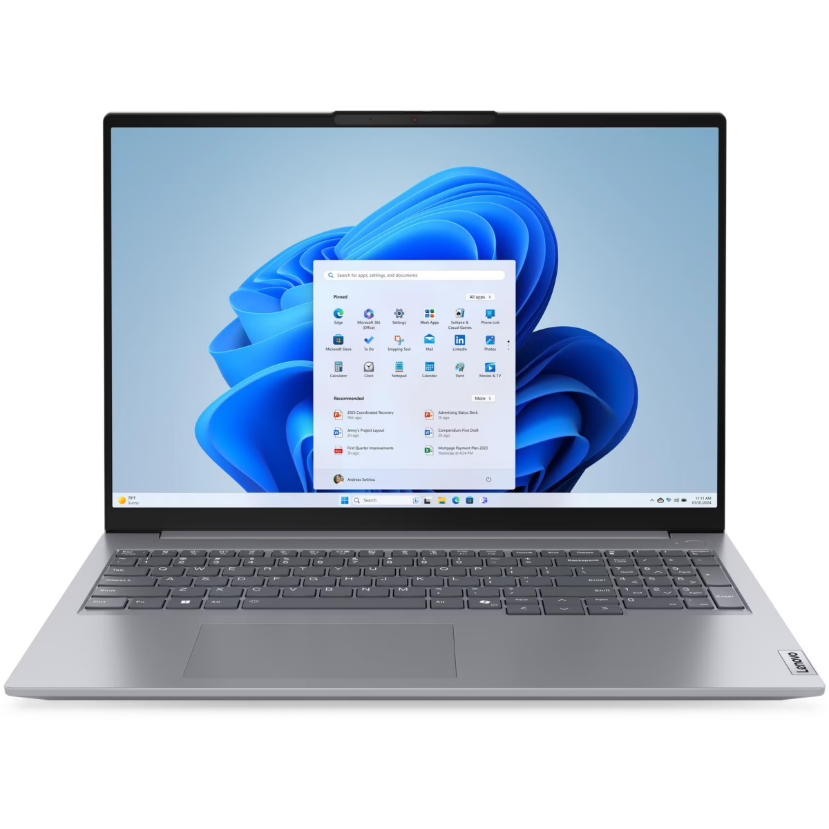 Ноутбук Lenovo ThinkBook 16 G7 ARP (21MWA0ATIN)