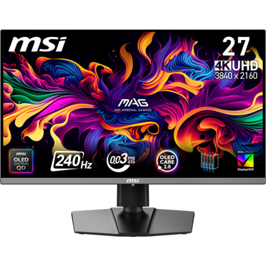 Монитор MSI 27" MAG 272UP QD-OLED X24 - 9S6-3CD79A-031